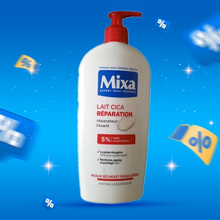 Offre LAIT CORPS CICA REPARAT 40CL MIXA  - 100665335