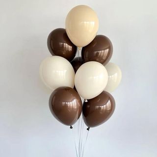 Pack Bouquet de ballons marron et beige