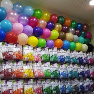 Ballons Latex Multicolores – Sachet 100pcs