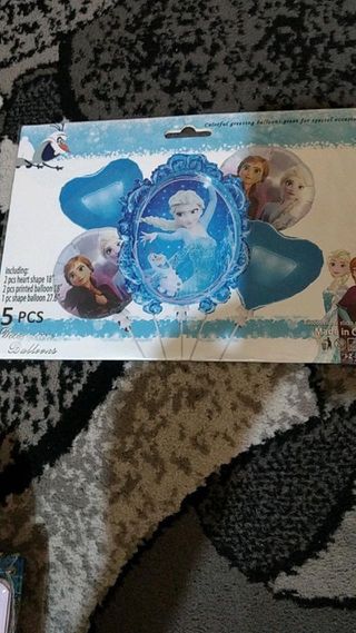 Kit Ballons Frozen – 5 Pièces