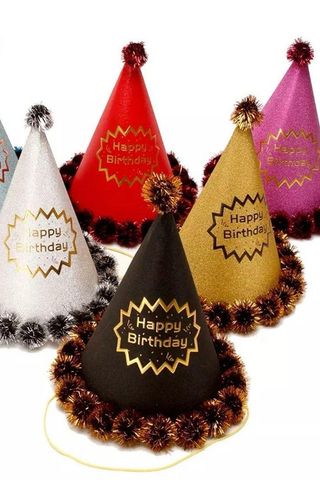 Chapeaux d’anniversaire Happy Birthday