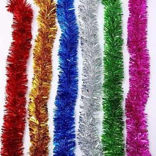 Guirlande décorative brillante multicolore