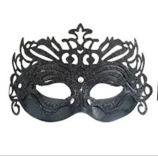 Masque de fête élégant noir