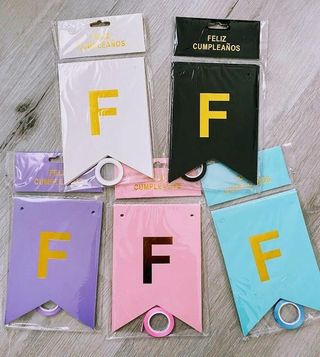 Guirlande Anniversaire “Feliz Cumpleaños” – Couleurs au choix