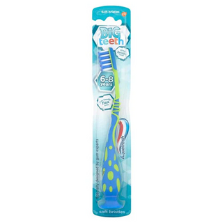 Aquafresh Big Teeth Blue Toothbrush, Soft Bristles