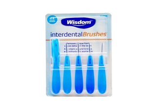 Wisdom Blue Interdental Brushes 0.6mm, 10 Pack