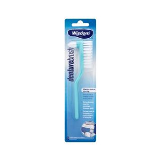 Wisdom Blue Denture Toothbrush