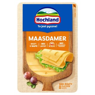 Hochland Ser żółty plastry Maasdamer 135 g