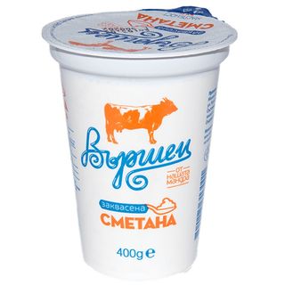 Сметана заквасена Вършец (400г)