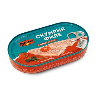 Пушена скумрия с глава 300/500гр-/7506/-1брой