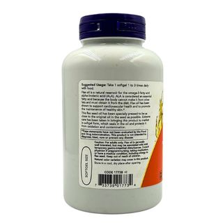 NOW Flax Oil 1000mg 120 soft