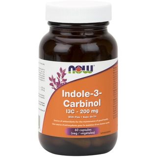 NOW Indole-3-Carbinol 200мг. 60 капсули