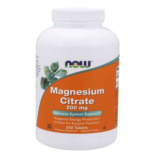 NOW Magnesium Citrate 200mg. / 250 tabs