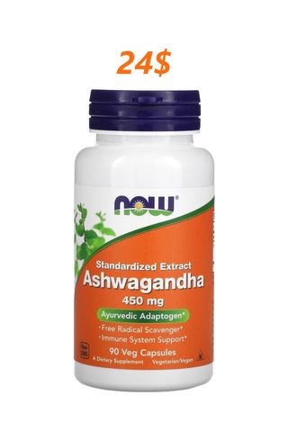 NOW Ashwagandha 450mg 180 caps