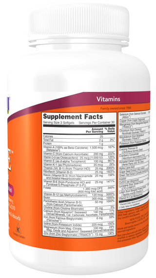 NOW Eve Women's Multiple Vitamin 90 Softgels