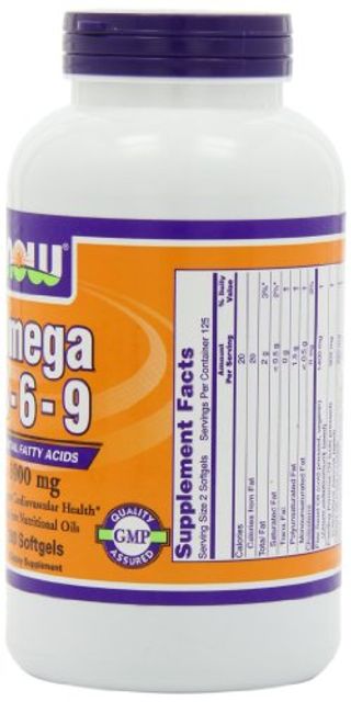 NOW Omega 3-6-9 / 250 softgels