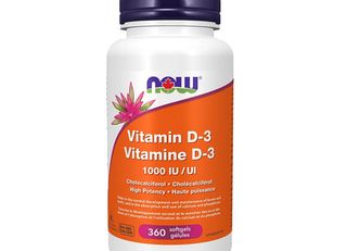 NOW Vitamin D-3 1000 IU 360 softgels
