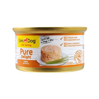 Gimdog Pequeño Darling Puro Delight Chicken Dog Can 85 G
