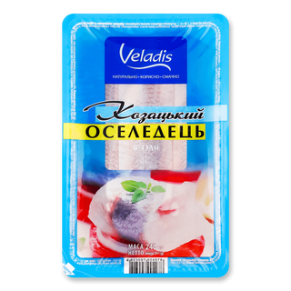 Veladis herring fileet 240 g termofer. en aceite
