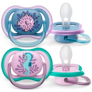 Пустушка Avent 080/08 Ортодонтична 6-18 Міс Для Дівчаток №2