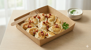 Pierogi z mięsem wieprzowym ~0,5 kg (20 szt.)