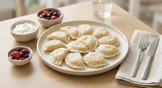 Pierogi z borówką amerykańską ~0,5 kg (20 szt.)