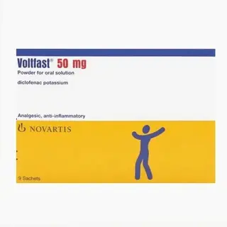 NOVARTIS VOLTFAST Analgesic Sachets 50mg, 9 Pack