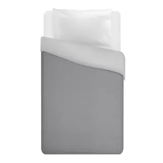 Trapuntino Singolo Microfibra Water Washed - Grigio