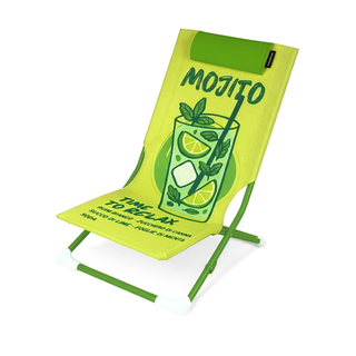 Spiaggina Sedia Pieghevole Mojito - Con Poggiatesta