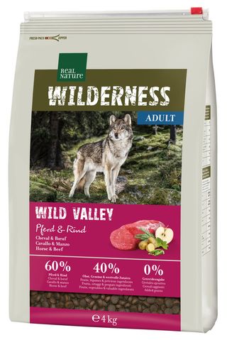 Zestaw promocyjny 2 szt. - 25% Real Nature Wilderness adult WILD VALLEY 4kg
