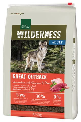 Zestaw promocyjny 2 szt. - 25% Real Nature Wilderness Great Outback Adult 4kg