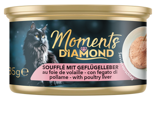 Zestaw promocyjny 6 szt. - 15% Moments Diamond Indyk, Wątróbka 85g