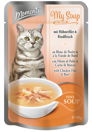 Zestaw promocyjny 5+1 za 1 grosz Moments Soup Wołowina 40g