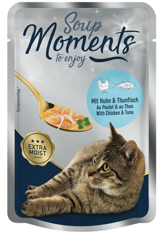 Zestaw promocyjny 5+1 za 1 grosz Moments Soup Kurczak, Tuńczyk 40g