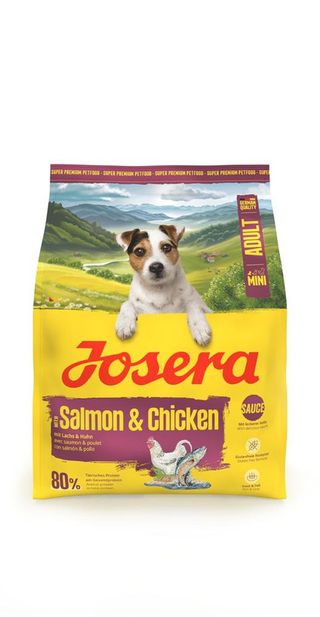 Zestaw promocyjny 2 szt. - 20% JOSE Mini Adult Łosoś, kurczak 900g