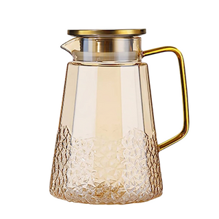 SURE UP White & Gold Coffee Jug, 1L