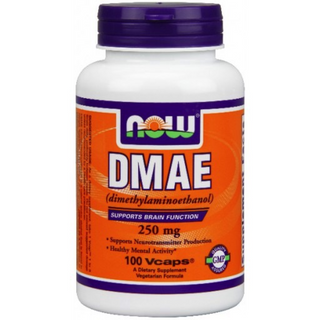 NOW DMAE 250мг. 100 капсули
