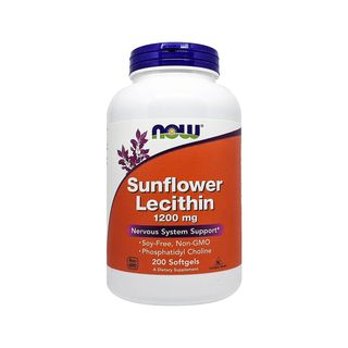 NOW Sunflower Lecithin 1200mg. 100 softgels