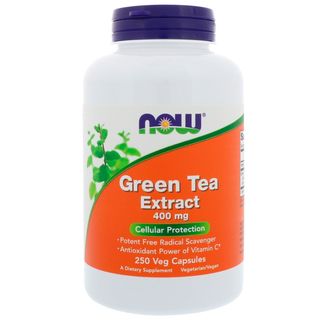 NOW Green Tea Extract 400мг. 100 капсули