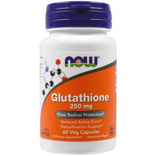 NOW Glutathione (250mg), 60 caps
