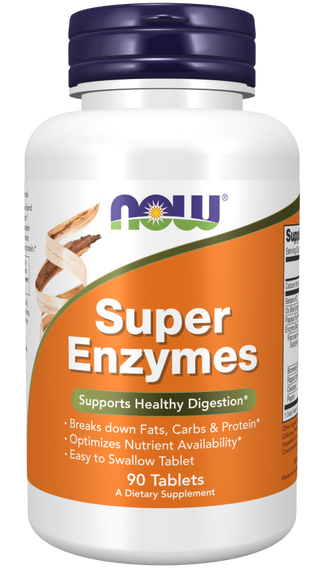 NOW Super Enzymes 90 таблетки