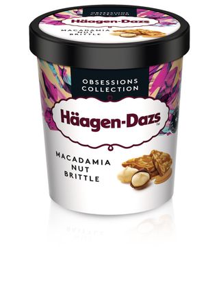 Macadamia Nut Brittle Pint 460Ml Haagen Dazs