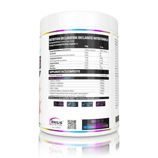 GENIUS NUTRITION BCAA-X5 (360g), 30serv ананас