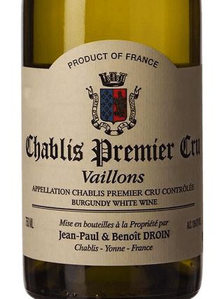 Jean-Paul & Benoit Droin Vaillons Chablis Premier Cru (750мл)