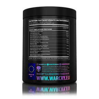 GENIUS NUTRITION WARCRY 400g/40 serv арктическа малина