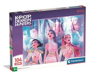 Puzzle Super K-Pop Demon Hunters 104Pzs