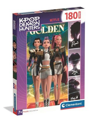 Puzzle Super K-Pop Demon Hunters Golden 180Pzs