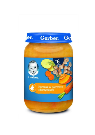 Gerber kašica piletina 190g ,A085540