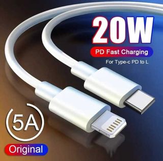 Kabel Typ-c - Lightning Maxximus Shock Pd 20w 1m Biały