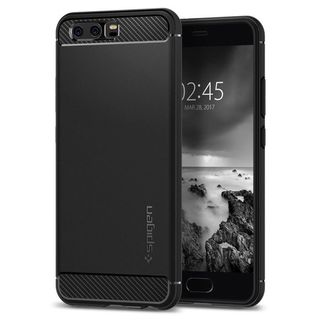 Etui Huawei Honor 10 Spigen Liquid Crystal Czarny